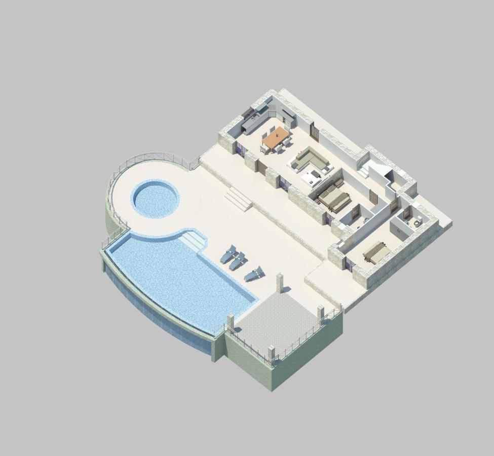 Kaminia Blu Villa Ratzaklíon Екстериор снимка